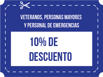 Veteranos, personas mayores<br />
y personal de emergencias